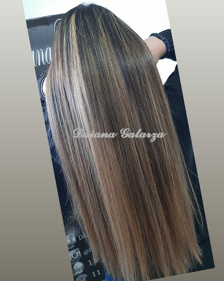 Transformación de Balayage Caramel